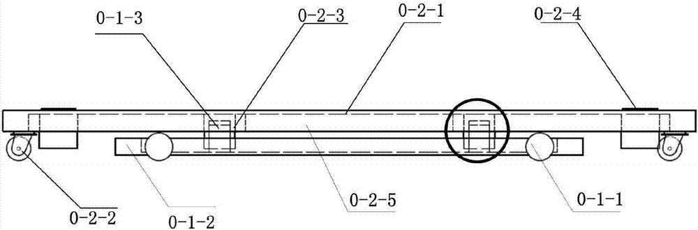 Double-layered AGV, driving method thereof and robot handling system