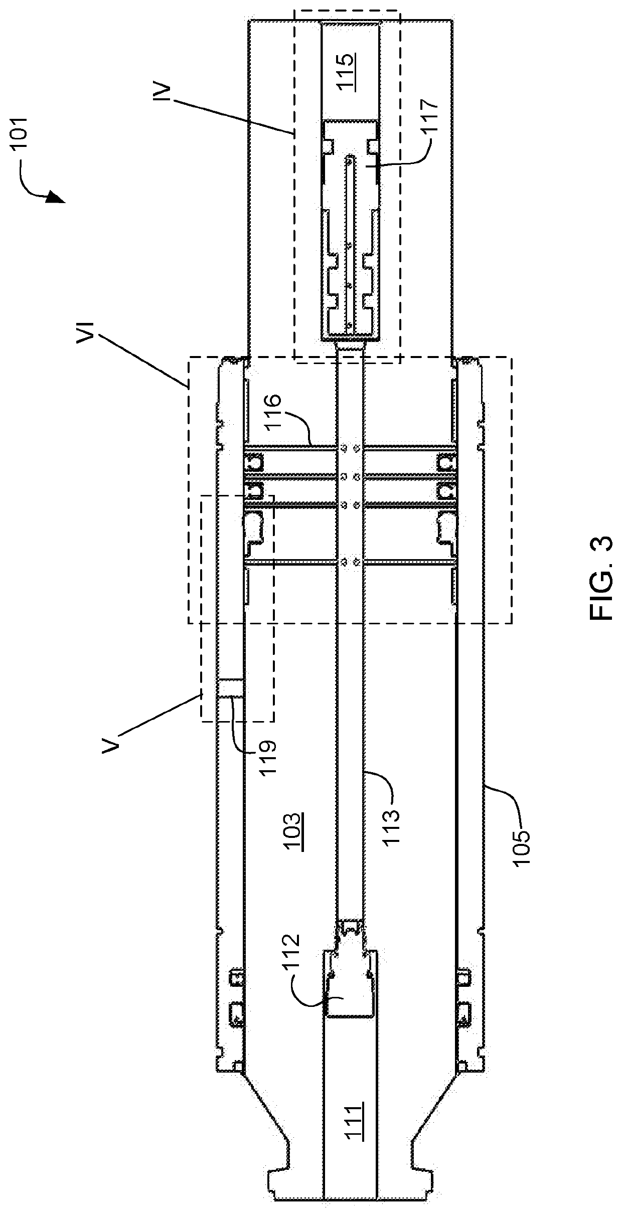 Sealing system pump piston