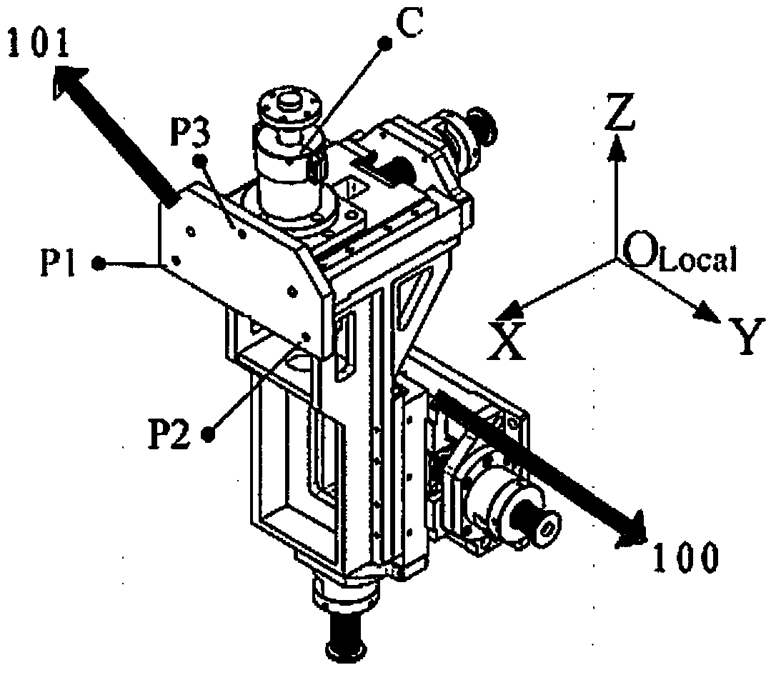 Method and apparatus for transferring support positions of large aircraft components