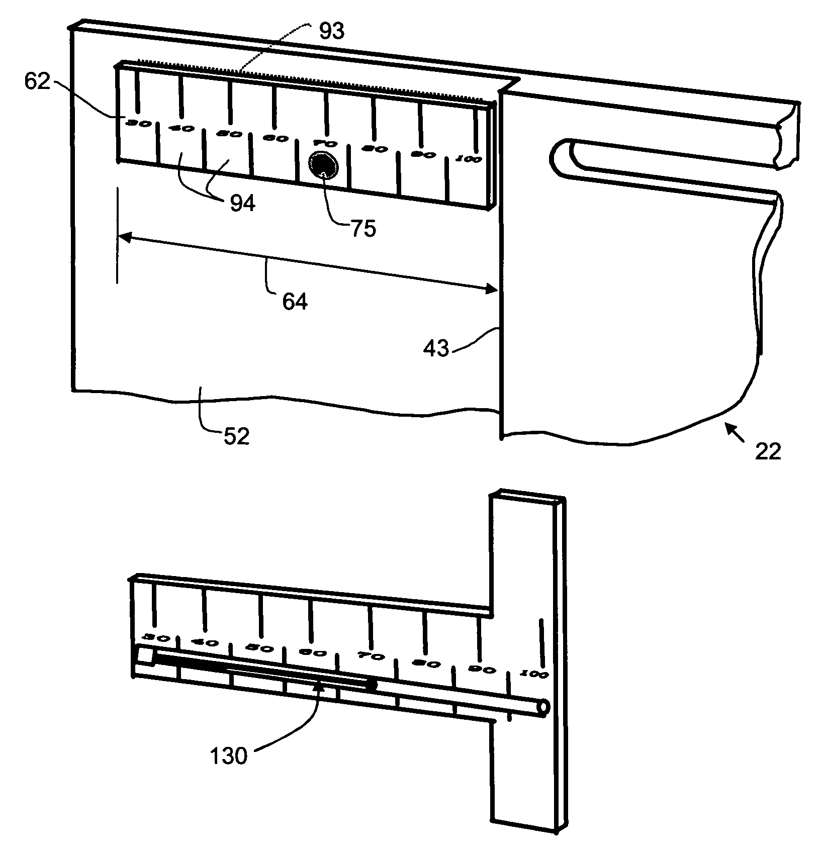 Temperature-expansion indicator for siding panels