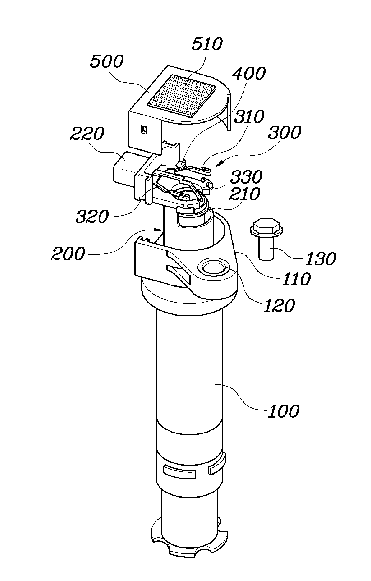 Ignition coil of engine