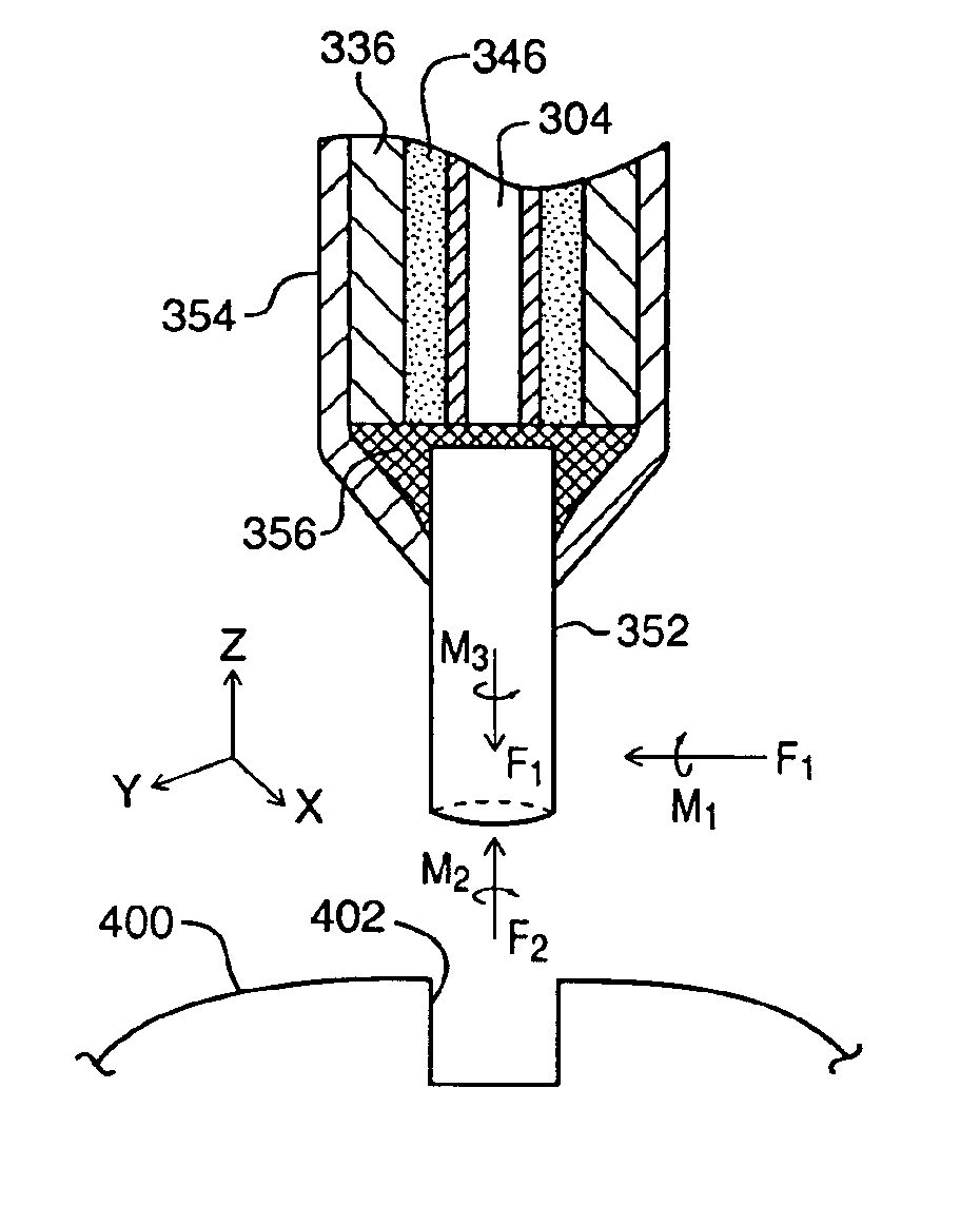 Implantable hearing aid transducer with actuator interface