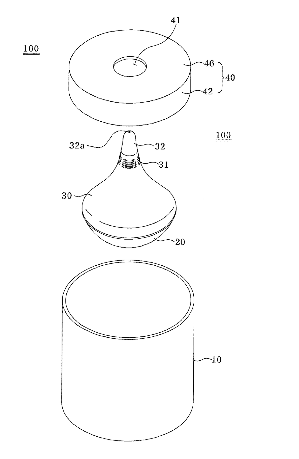 Floating type humidifier