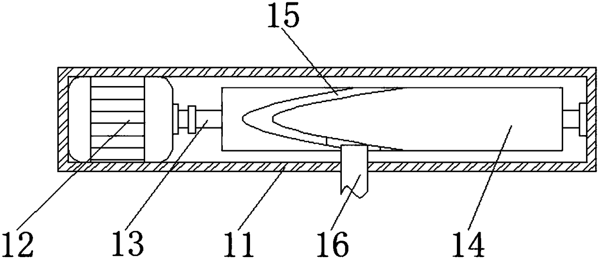 B-ultrasonic detection robot for medical internal medicine