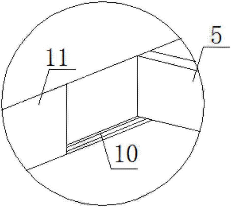 Condensation device for building steel plate production