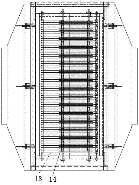 Wet electrostatic dust collector for fresh air system