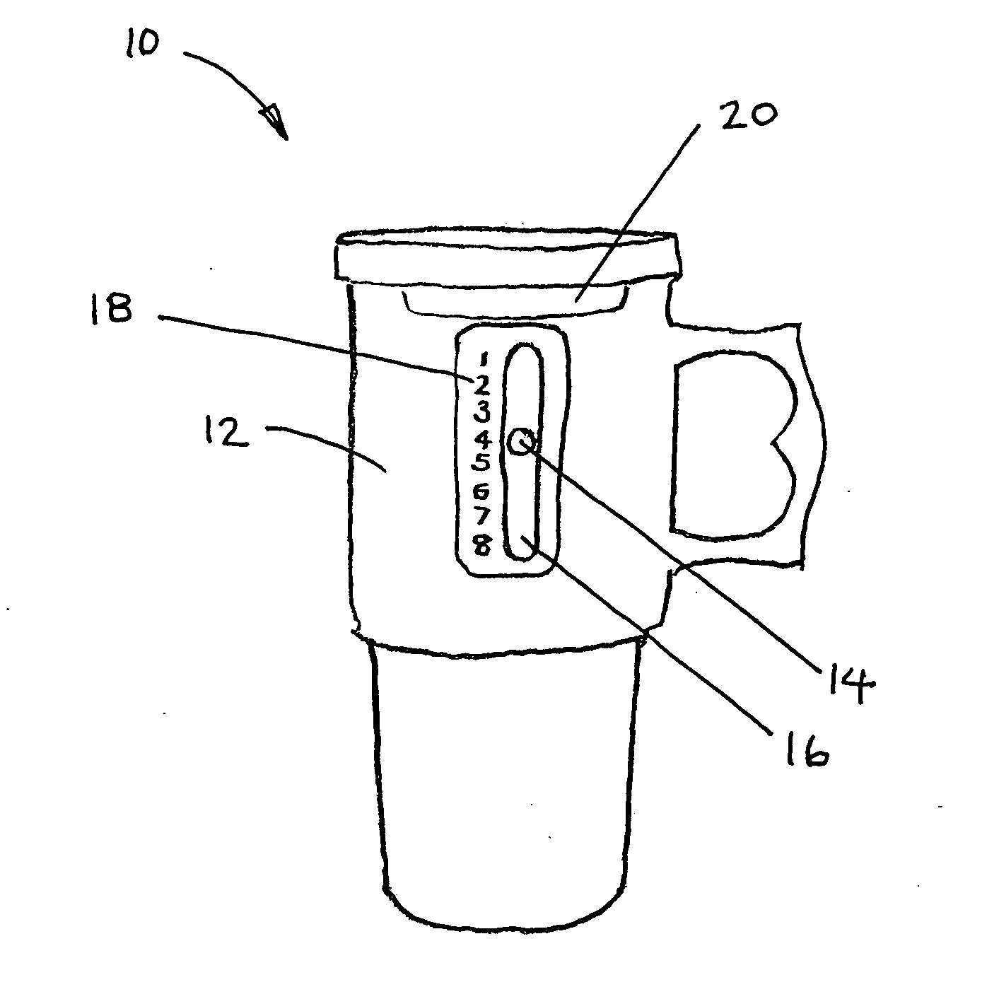 Fluid intake tracker device also know as "FIT"