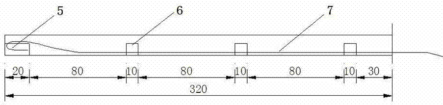 Smooth blasting method based on phi 32 mm cartridges