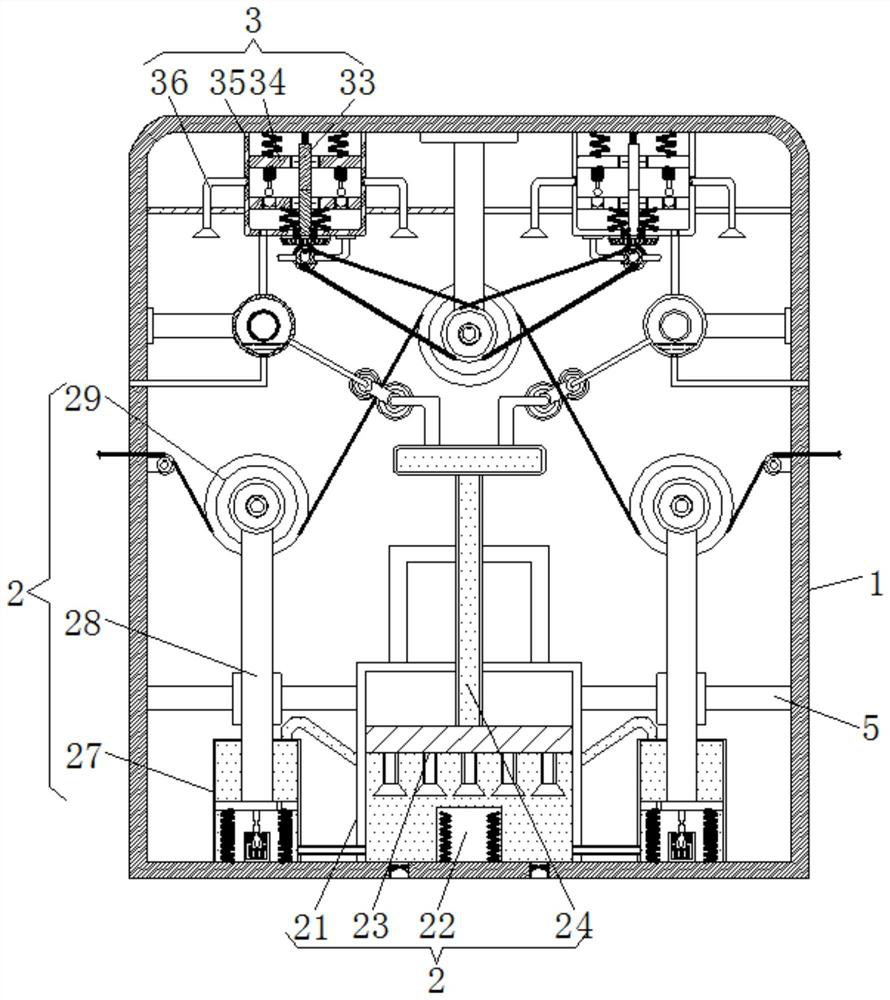 Fabric after-finishing softener with uniform adsorbability and processing equipment