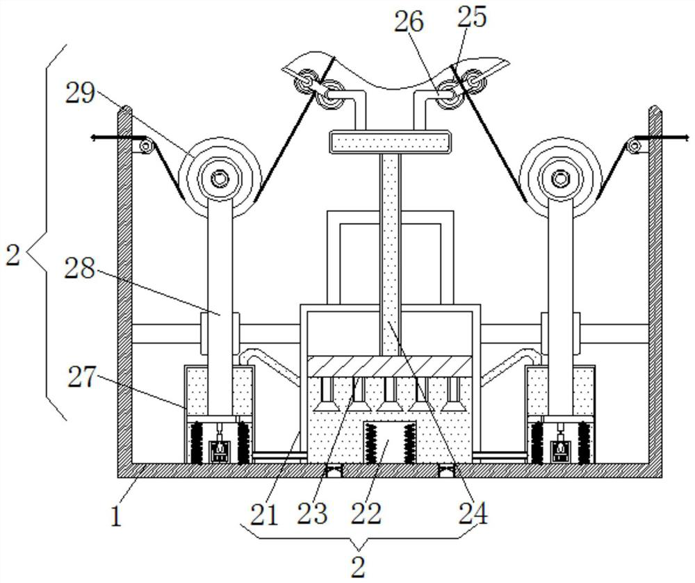 Fabric after-finishing softener with uniform adsorbability and processing equipment