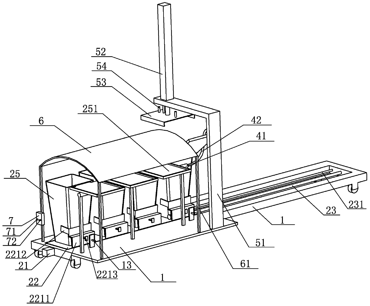 Garbage recycling device