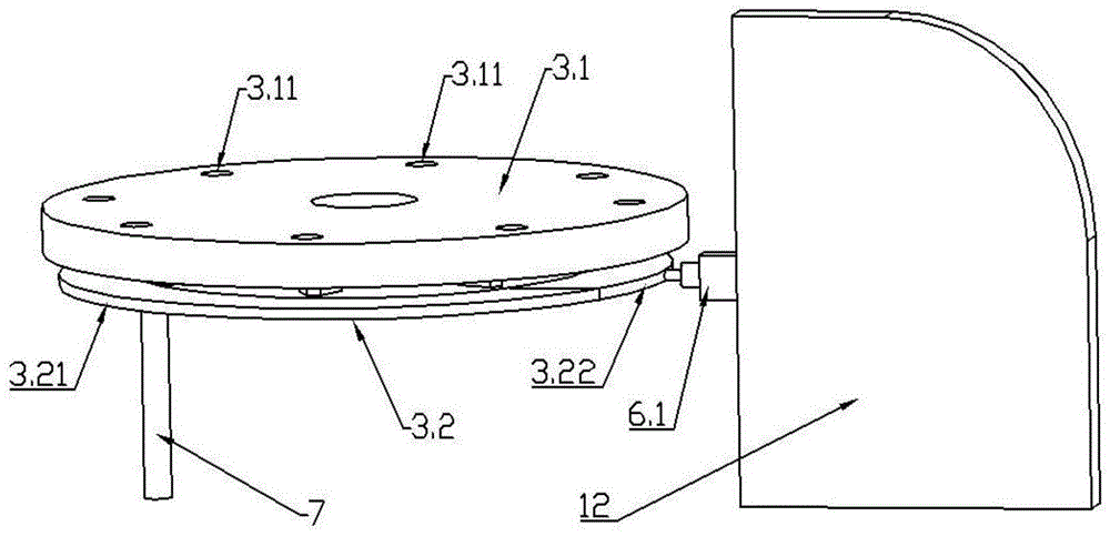 Lining core automatic detection device