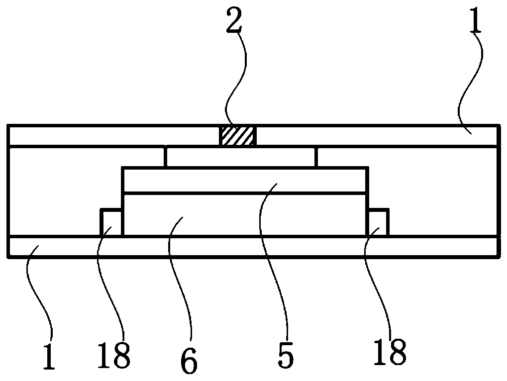 Novel coronavirus COVID-2019 detection card and preparation method thereof