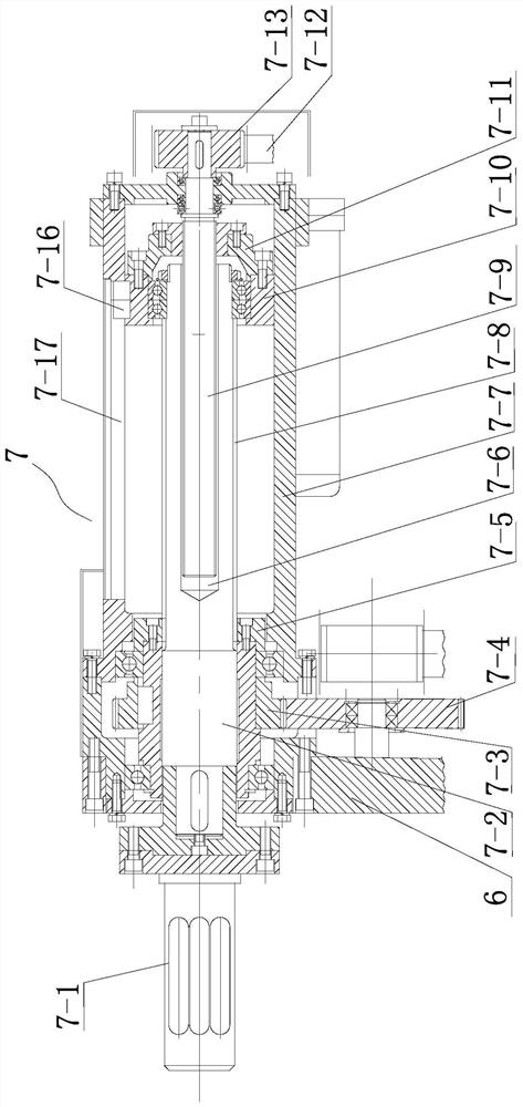 Reel unwinding and printing printing without serial axis fixed unit