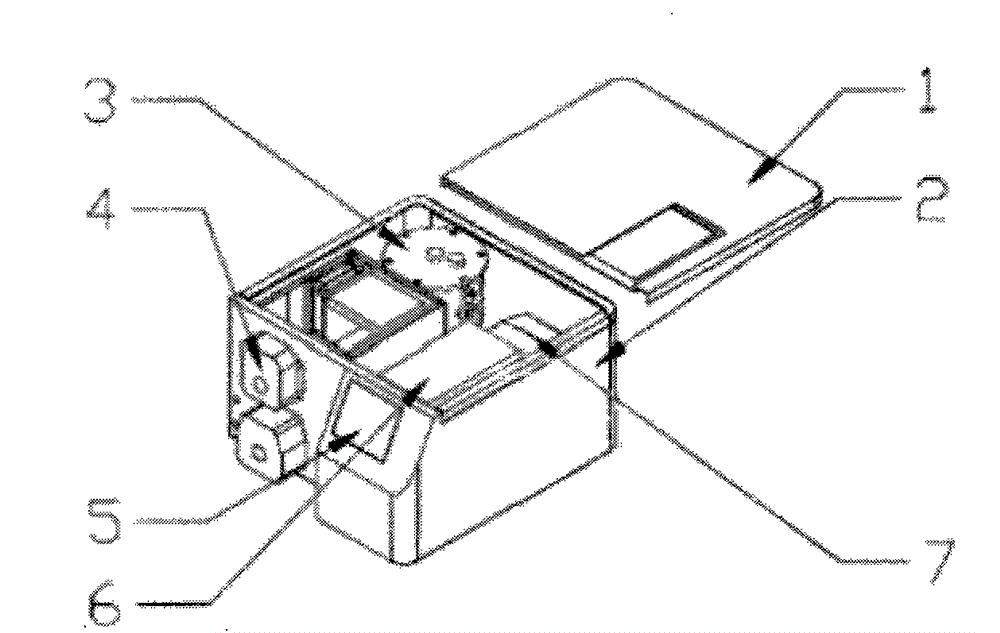 Correction method for color doppler ultrasonic diagnostic instrument detection device