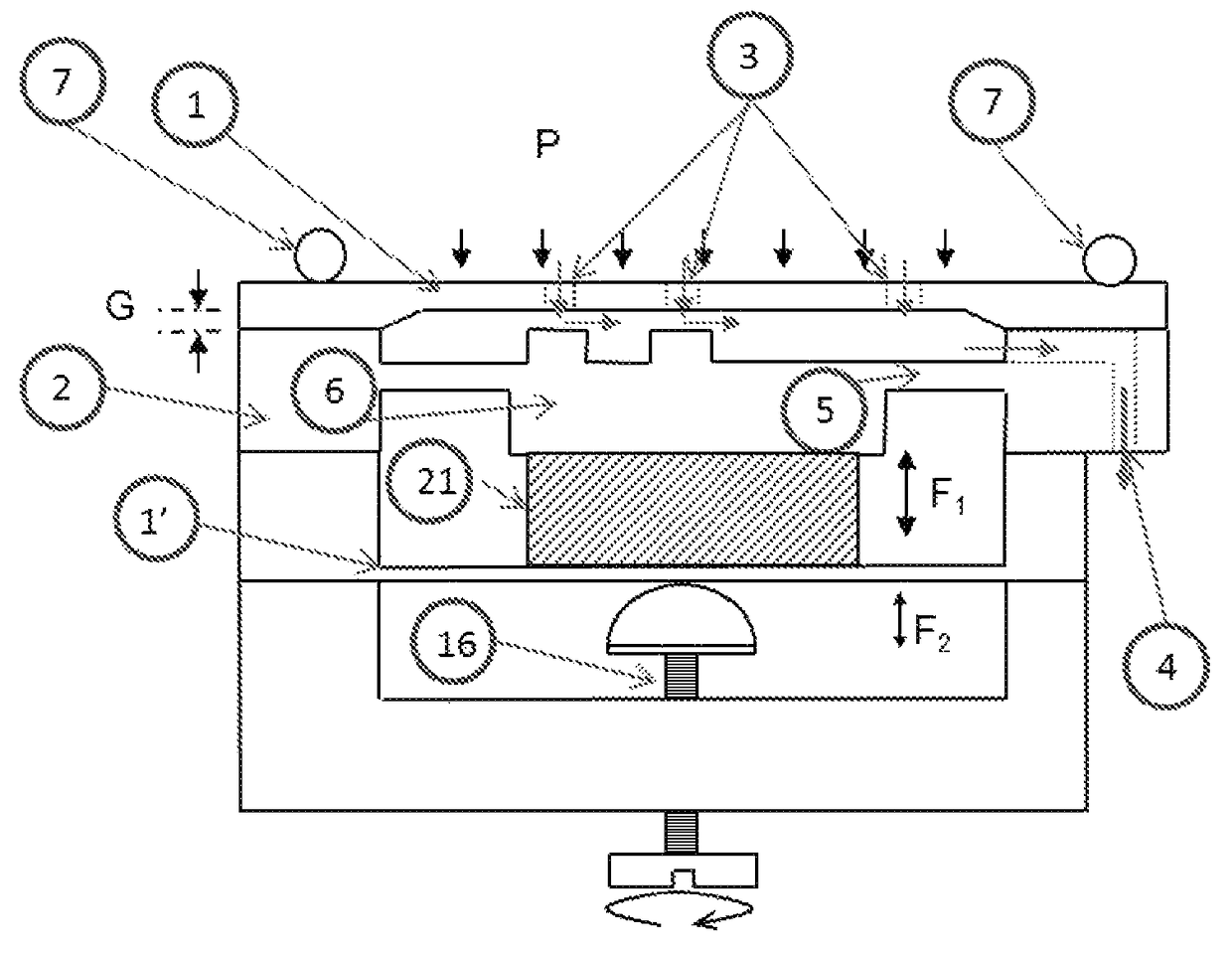 Adjustable passive flow regulator