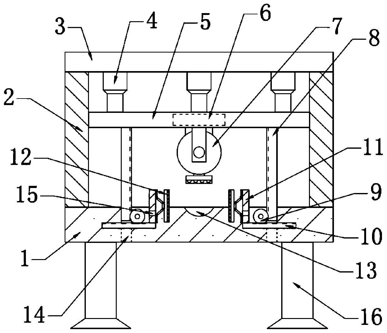 Electromechanical integrated pipe cutting device