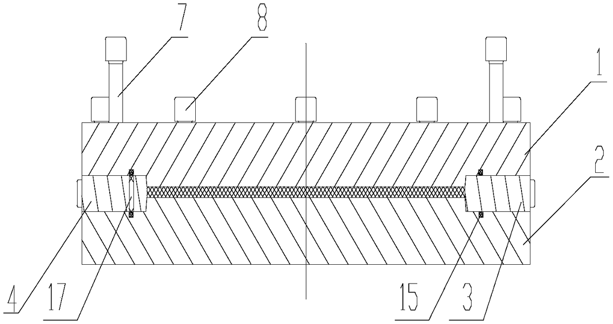 Preform reinforcing plate universal vacuum mold closing mold