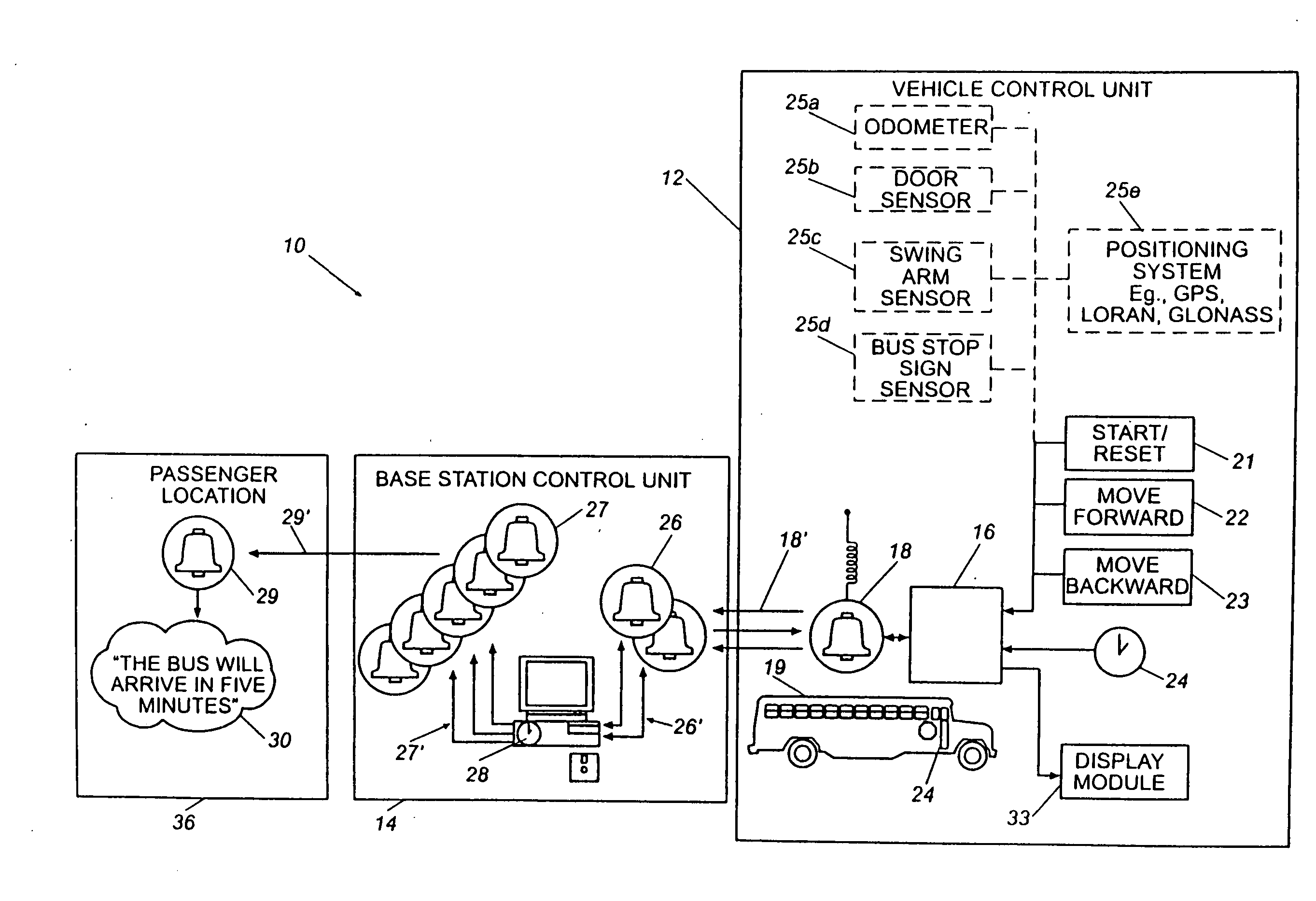 Advance notification system and method utilizing vehicle signaling