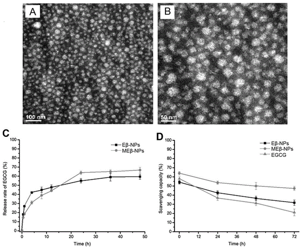 3MH (3-mercapto-1-hexanol)-EGCG (epigallocatechin gallate) nanoparticle solution system and preparation method thereof