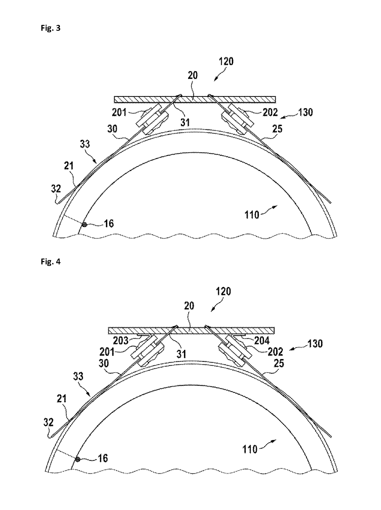 Vibration absorbing device for slip-ring brushes