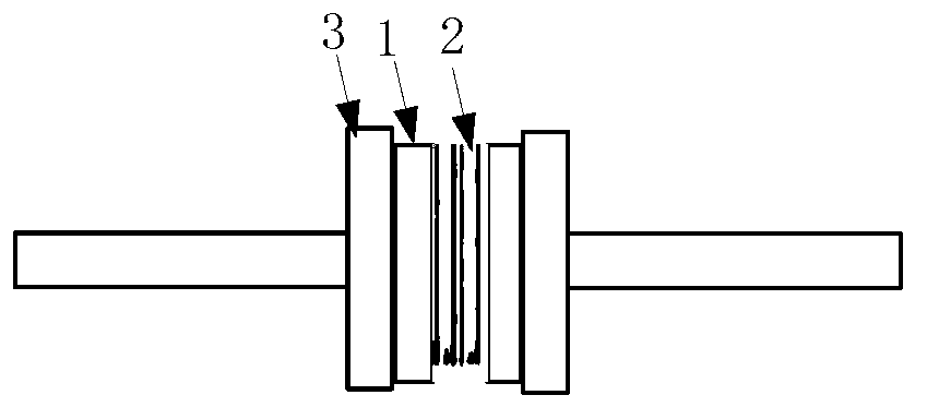 Ternary boride ceramic coating with cerium oxide and preparation method thereof