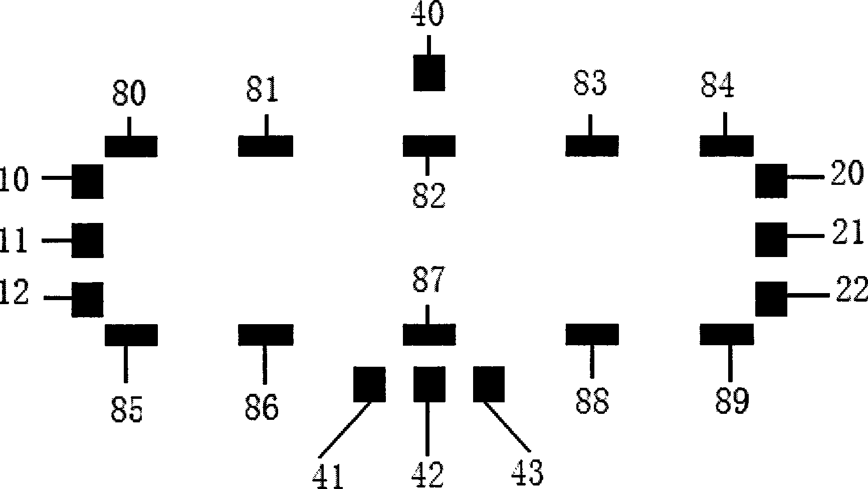 Reconfigurable microwave low-pass filter containing MEMS switch and its manufacturing method