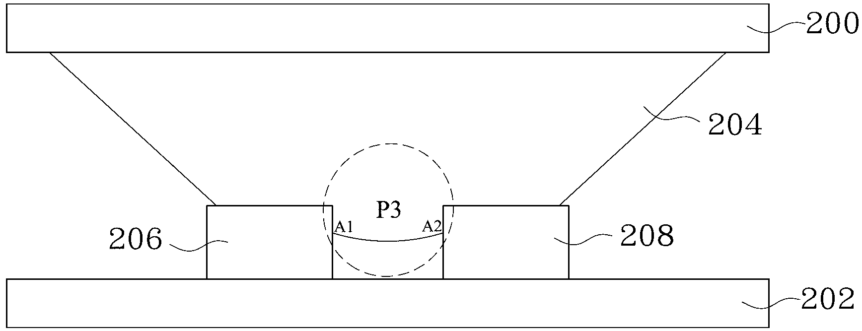 Liquid crystal display panel capable of improving squeezing resistance