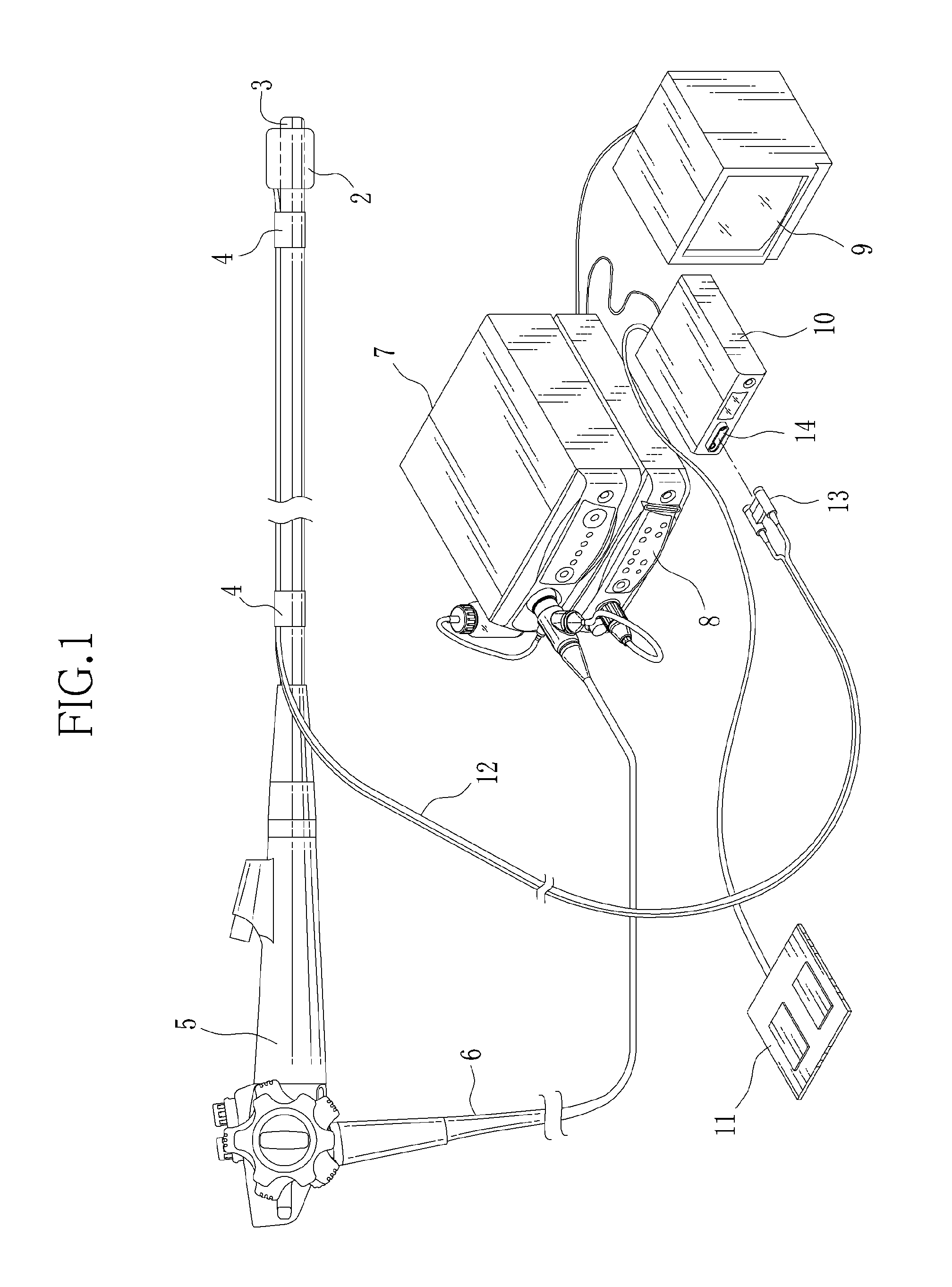 Propulsion assembly for endoscope