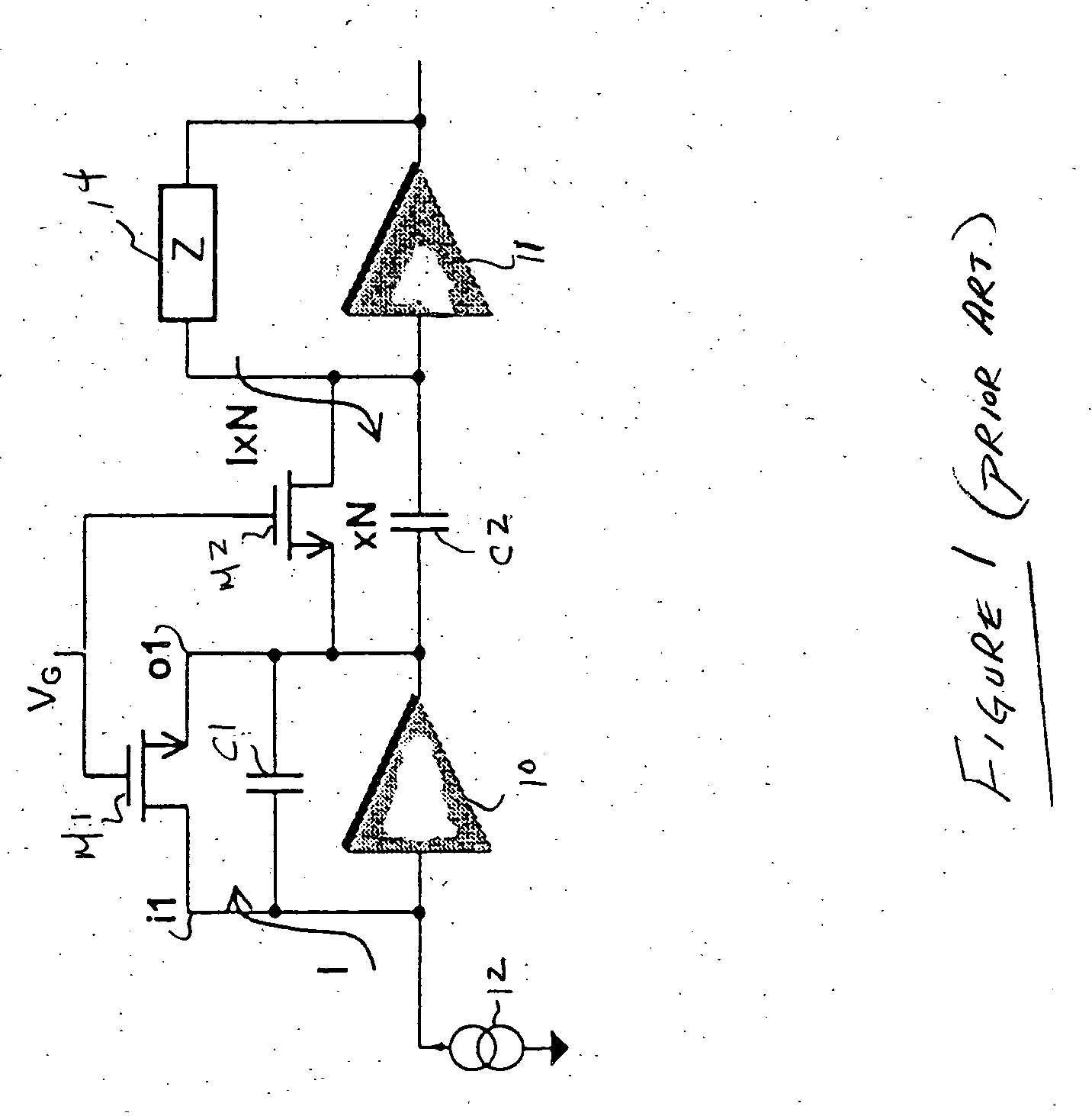 Method and apparatus for linear low-frequency feedback in monolithic low-noise charge amplifiers