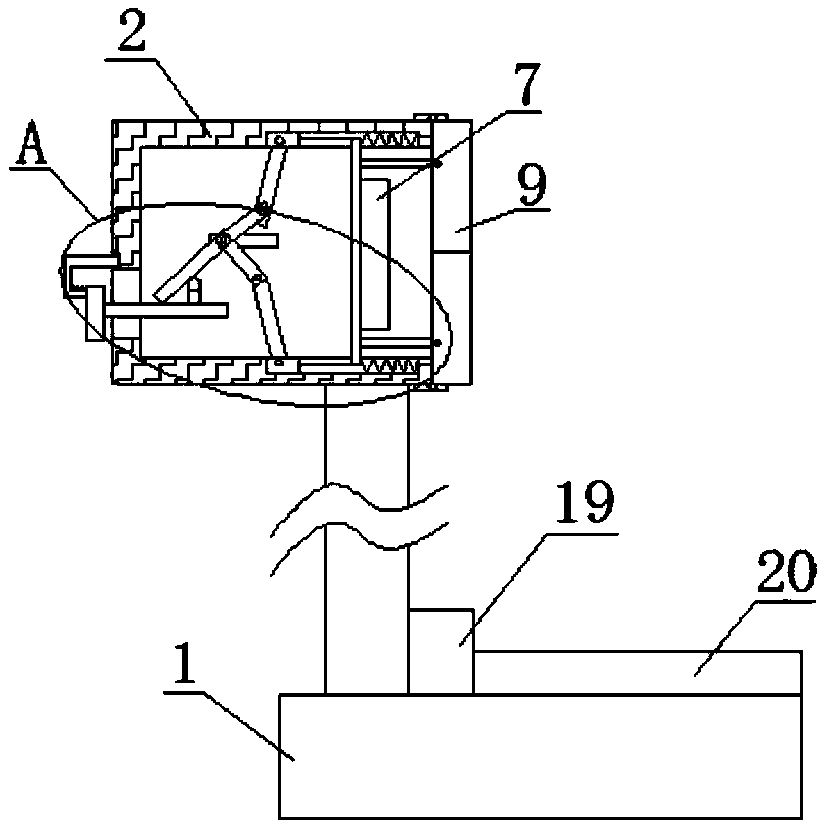 Clinical-nutrition diagnosis and treatment device for obstetric clinic