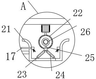 Convenient-to-clean deinsectization device for agricultural production