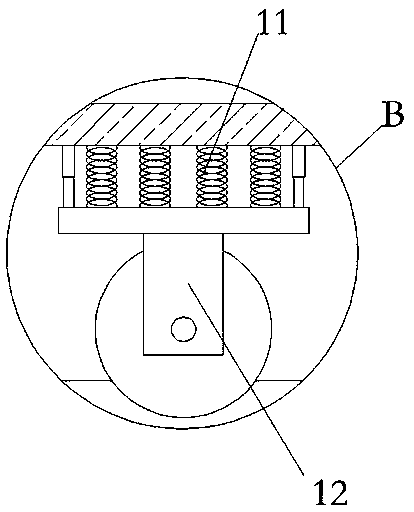 Smelting furnace for processing steel structure