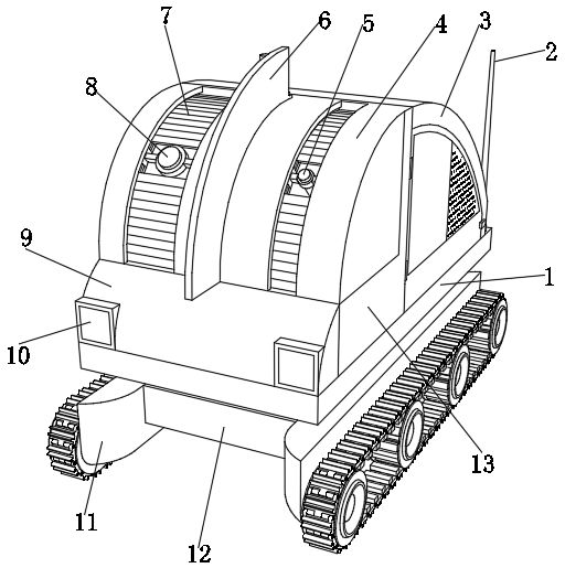 Patrol type fire-fighting robot and operation method thereof