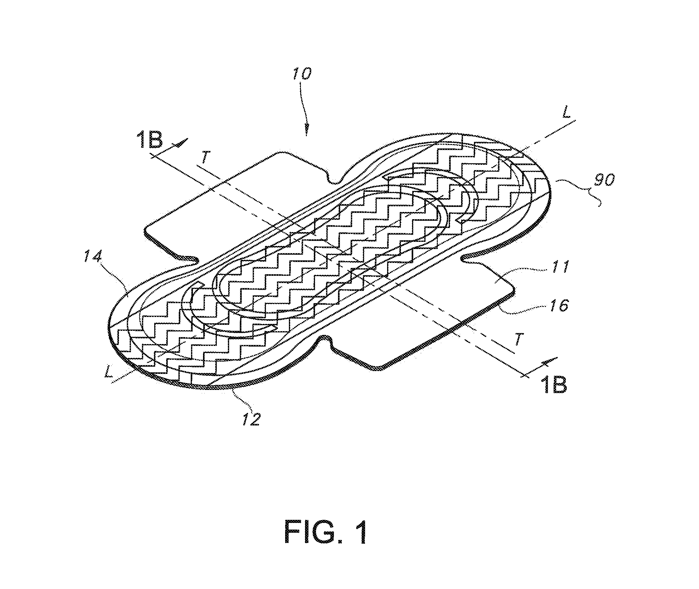 Absorbent Articles with Improved Stain Decolorization