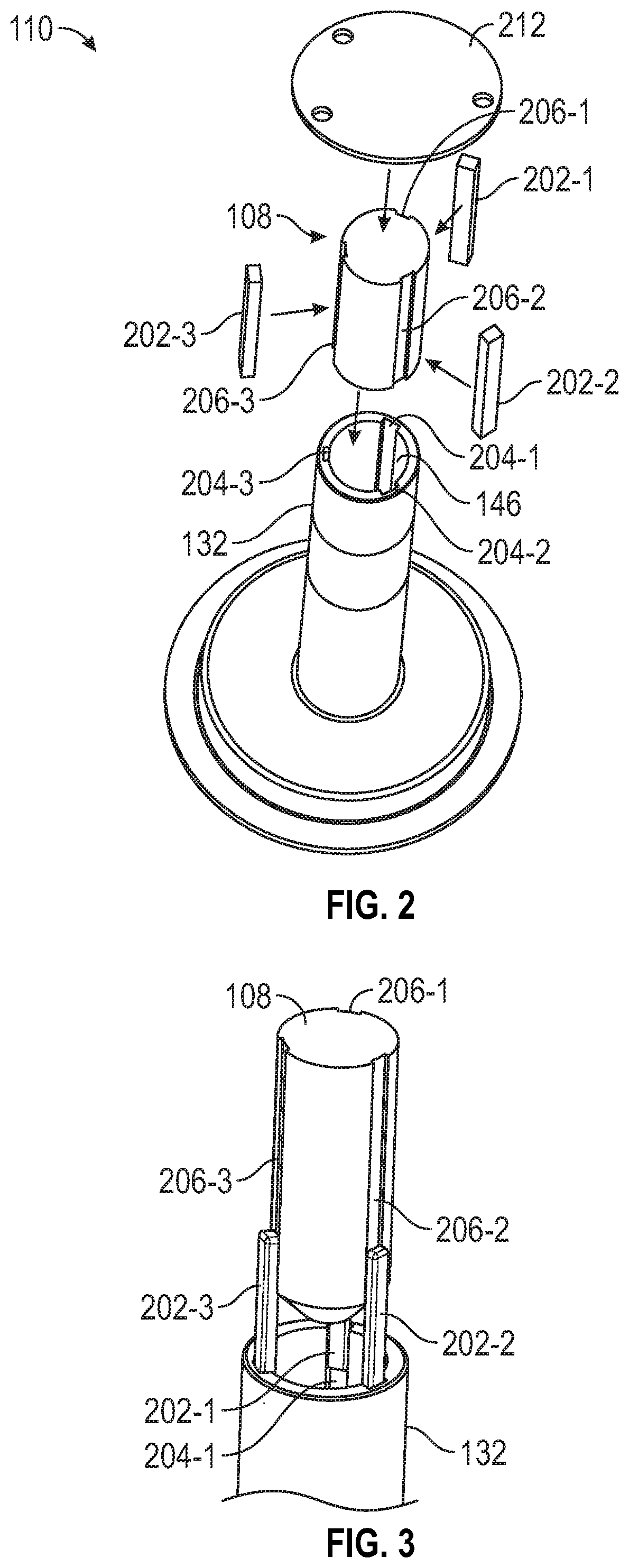 Solenoid including armature Anti-rotation structure