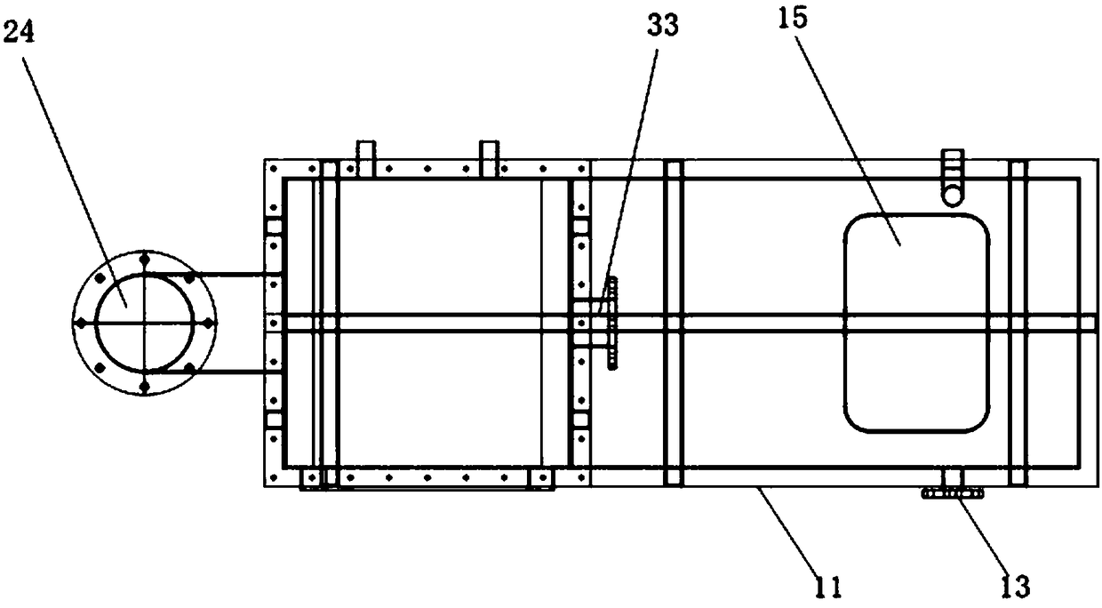 Tail gas treatment device based on small-scale incinerator and carbide finance and treatment process