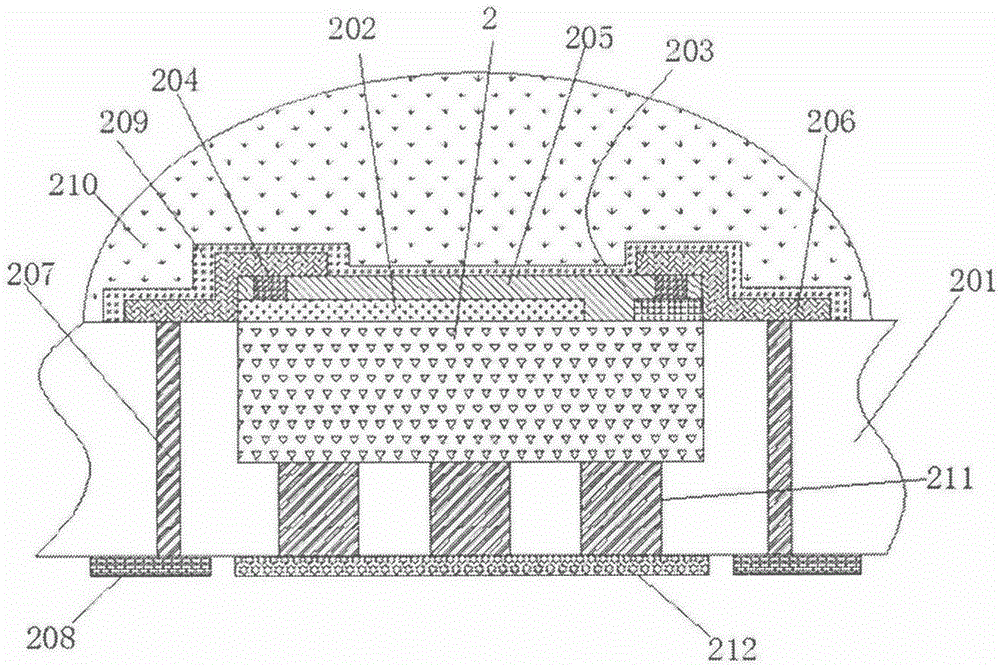 Super-high-density LED display device and manufacturing method thereof