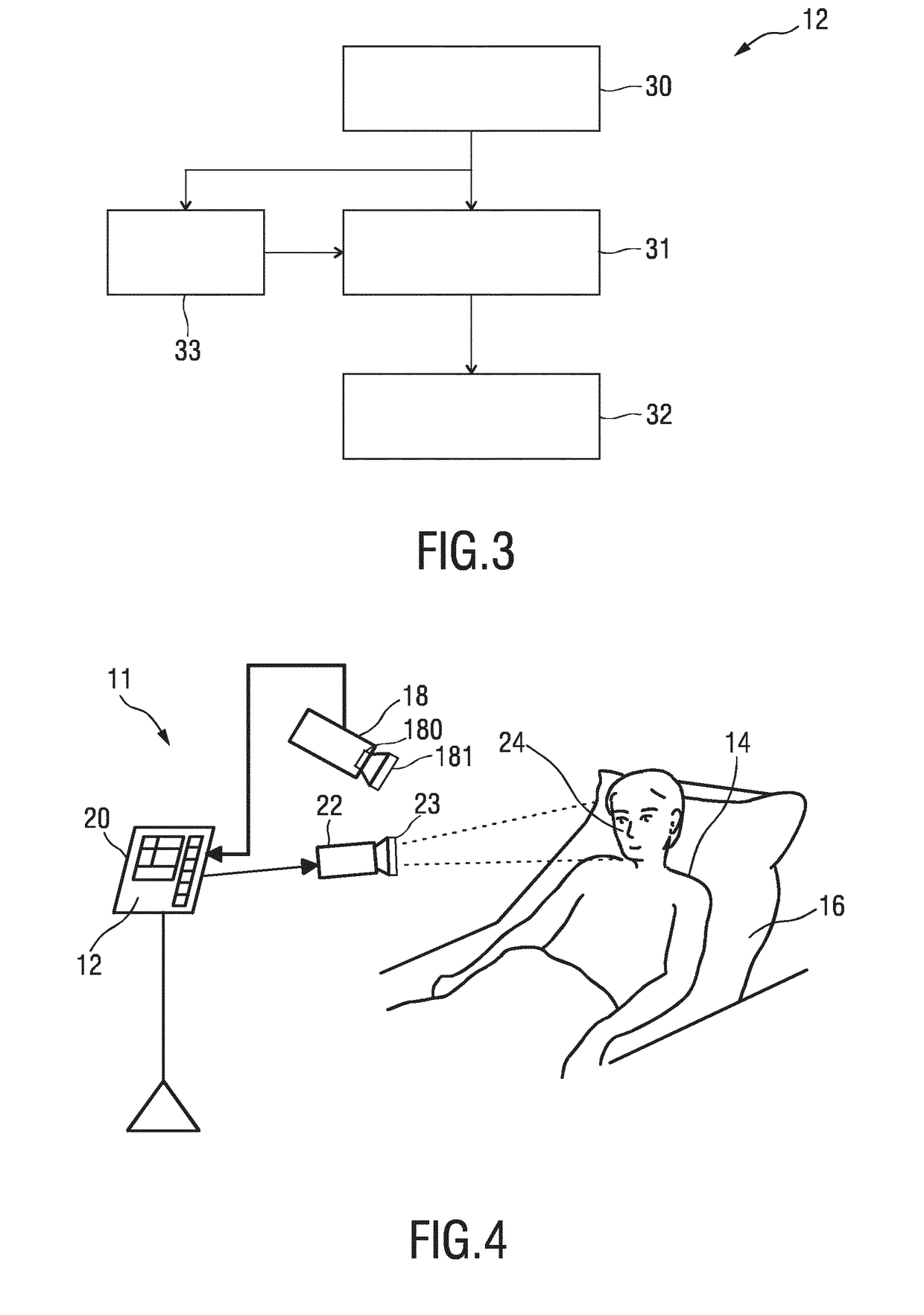 Device, system and method for generating a photoplethysmographic image carrying vital sign information of a subject