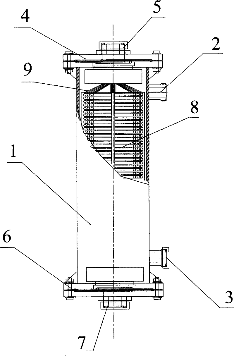 Teflon cold and heat exchanger