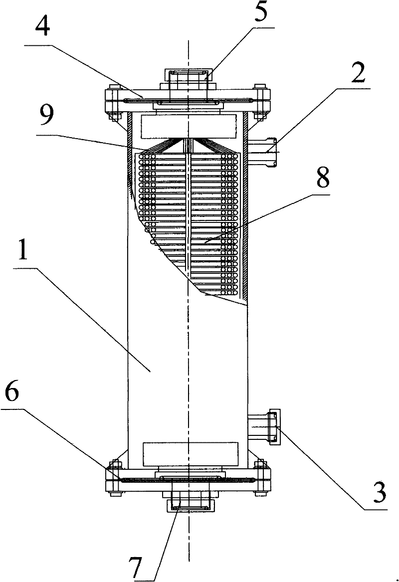 Teflon cold and heat exchanger