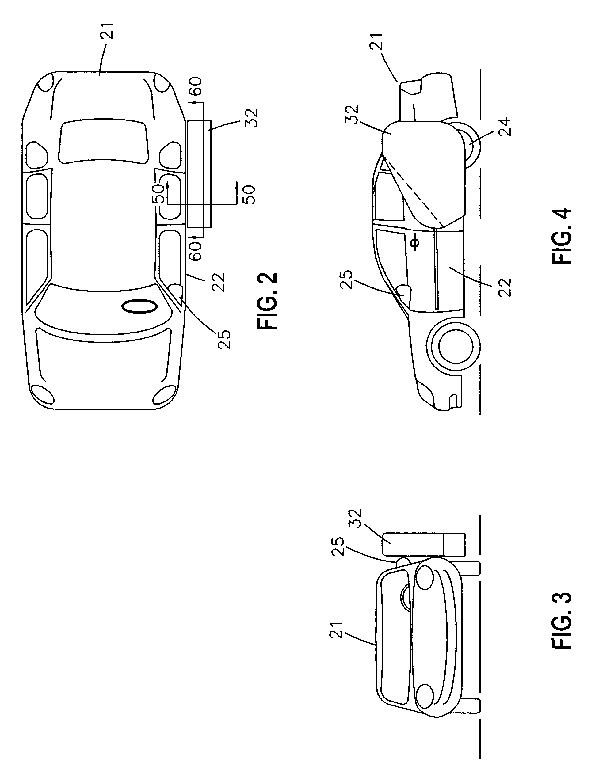 Driver accessible wheelchair carrier