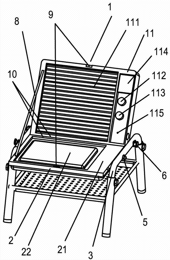 Foot supporting sole thermal therapy instrument