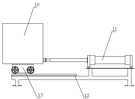 Testing device based on uniform thermal neutron field radiation of array neutron source