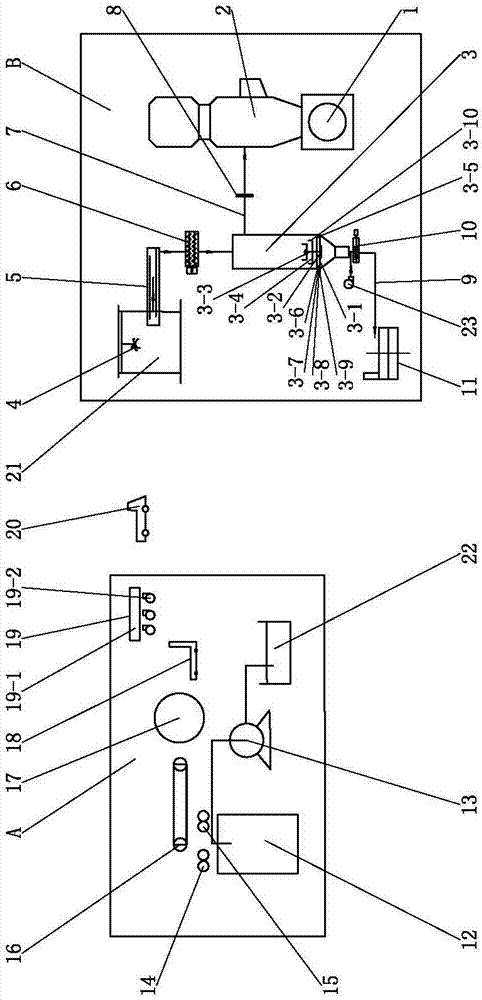 Method for treating sludge by using cement kiln, and sludge gasifying cement kiln system