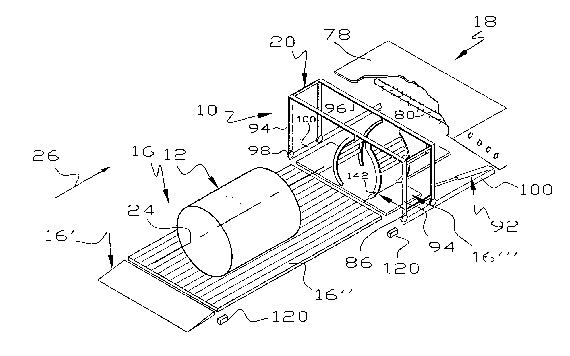 Technique for removing a cover from cylindrical modules