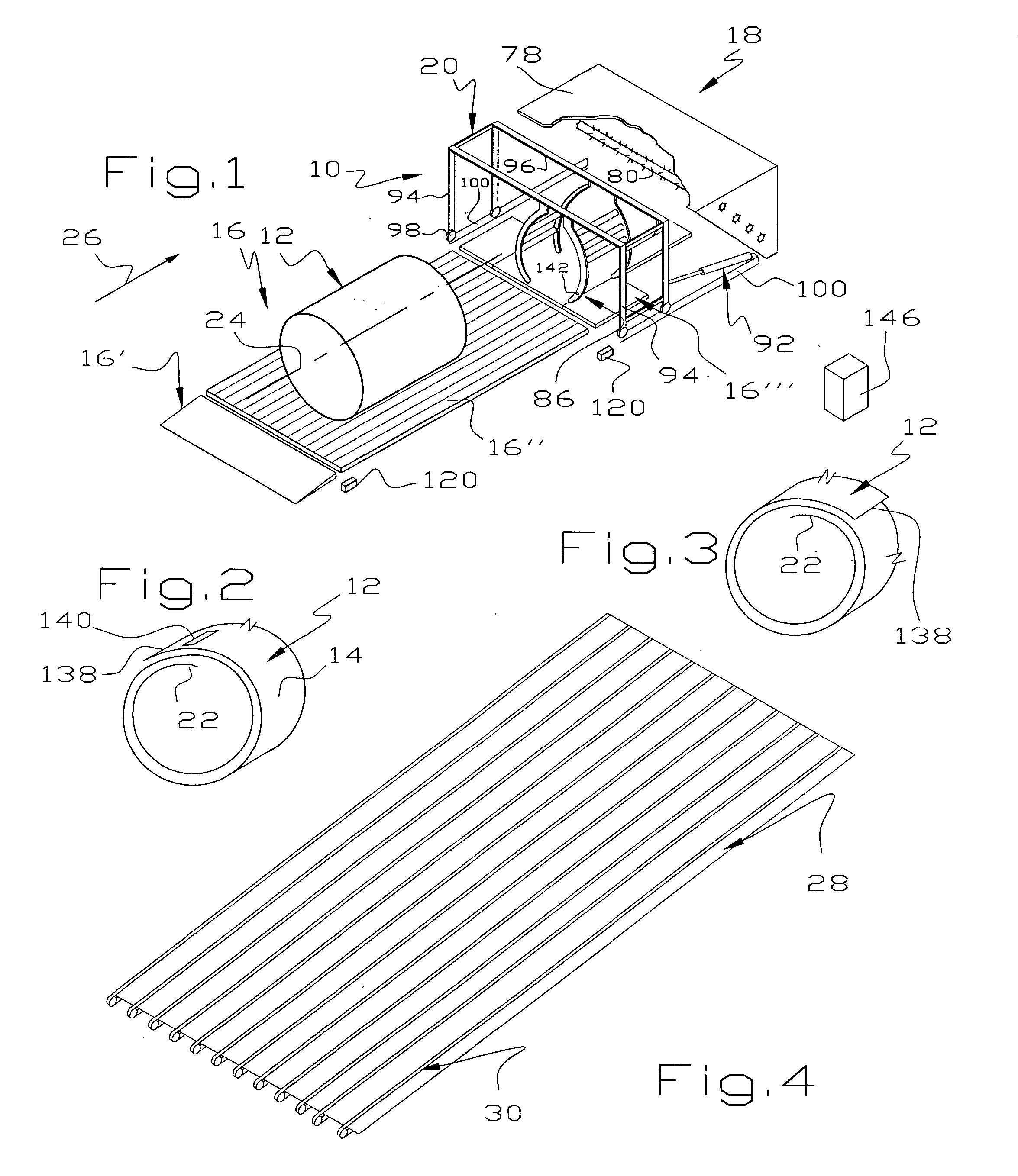 Technique for removing a cover from cylindrical modules