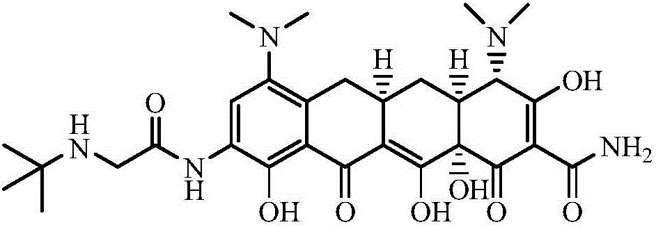 Method for preparing tigecycline intermediate