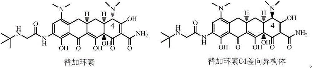 Method for preparing tigecycline intermediate