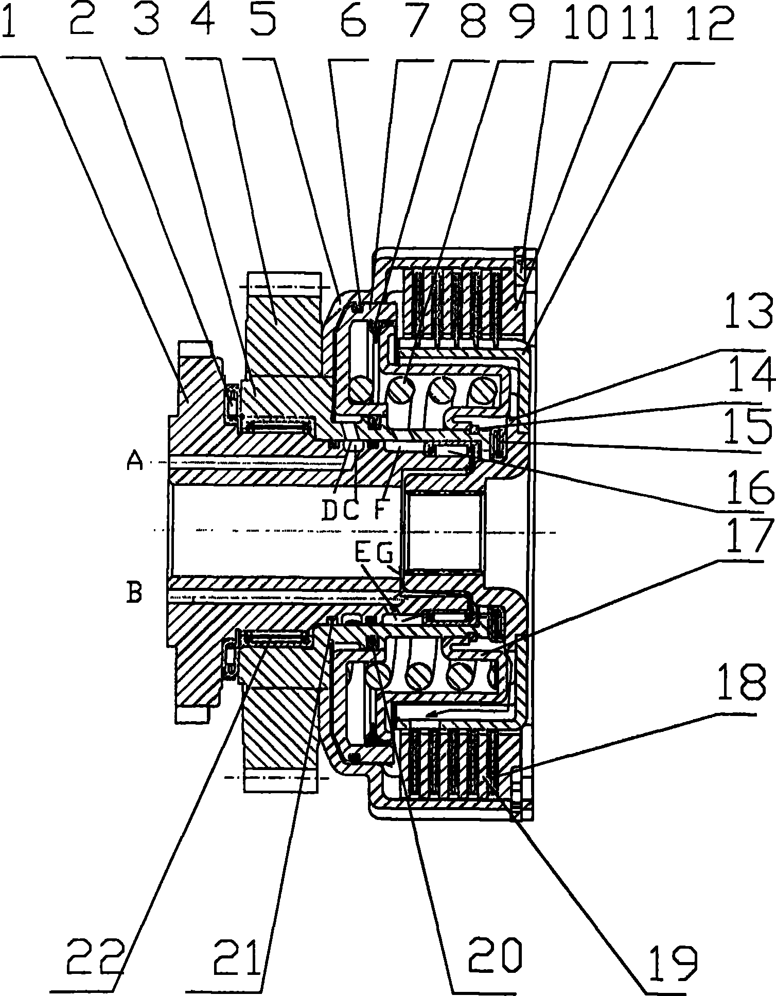 Dual-clutch automated transmission